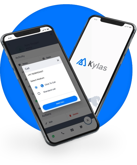 Make calls with Kylas