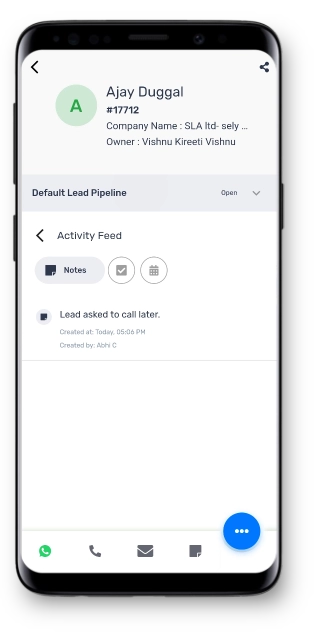 View all your Customer Activities in One Place