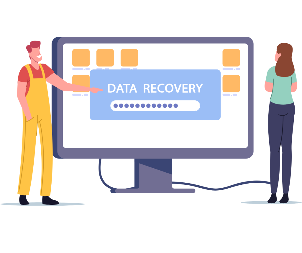 system support recovering data on laptop