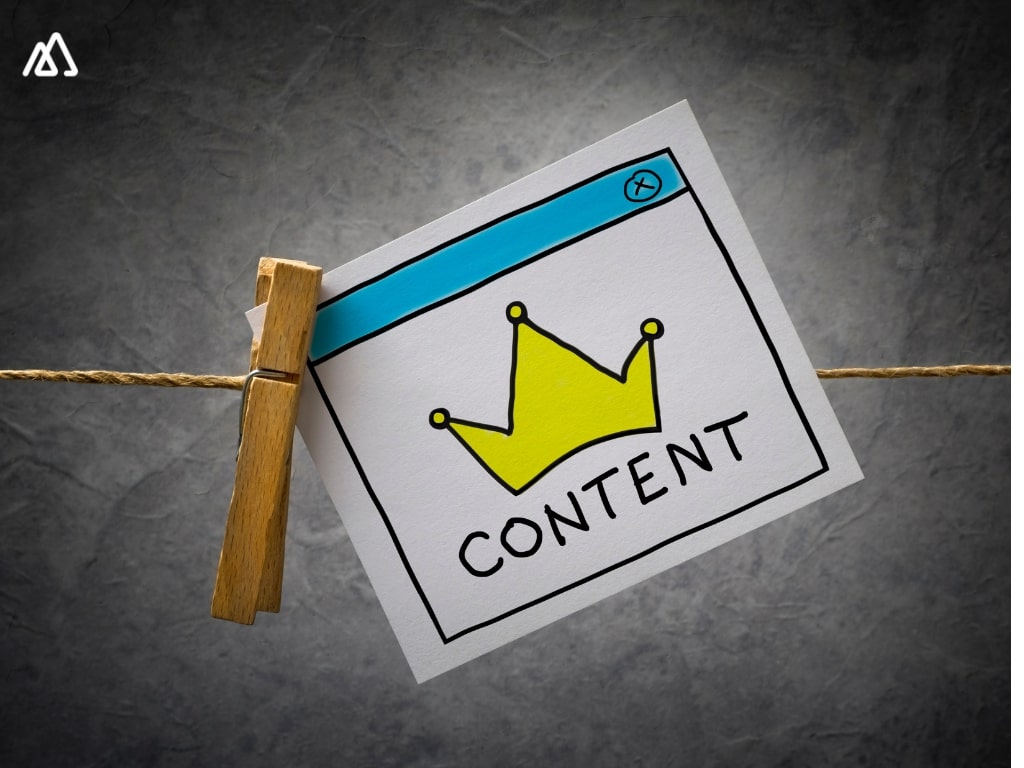 Content is king pinned on a thread