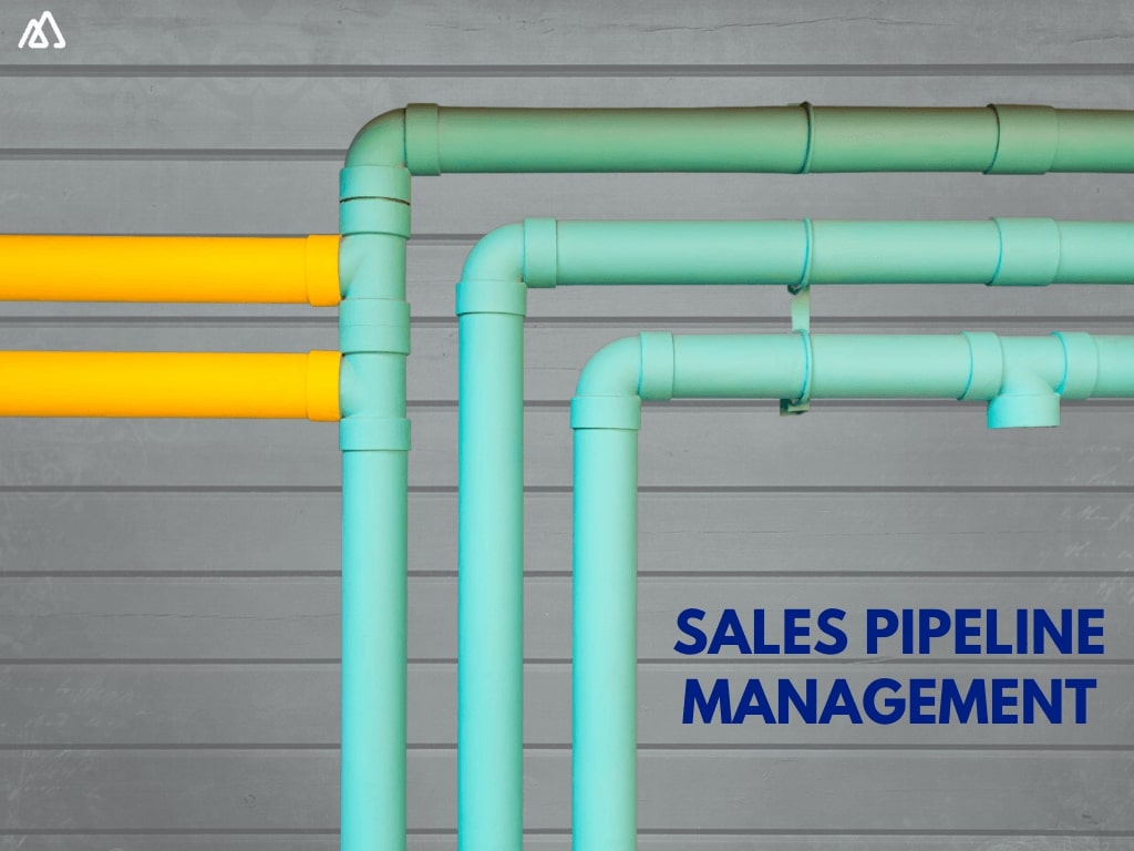 Pipes on brick background illustrating sales pipeline