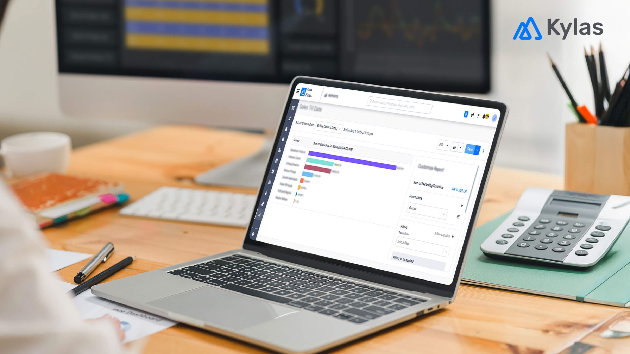 How Smart Dashboards in Kylas Sales CRM Help Sales Managers Make Real-Time, Data-Driven Decisions