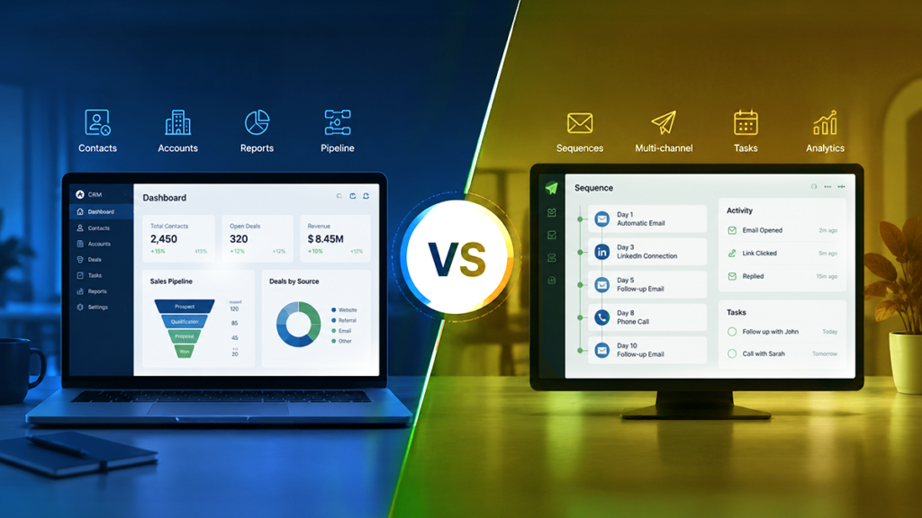CRM vs Sales Engagement